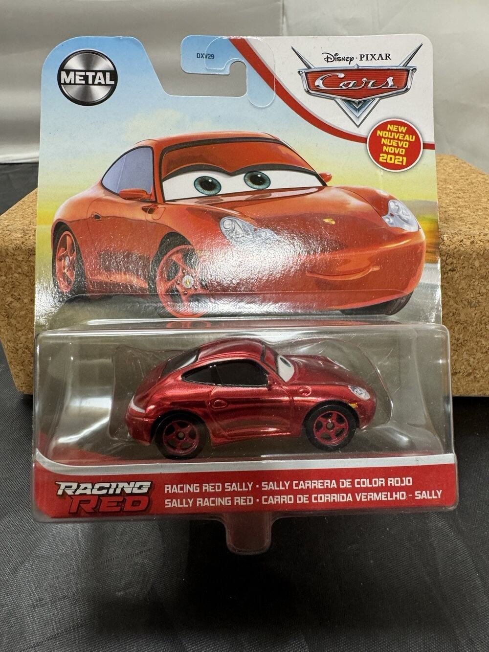Disney Pixar Cars RACING RED SALLY Carrera Metallic Diecast 1:55 scale 2021 NEW